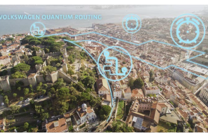 In Lisbon, Volkswagen is launching the world’s first pilot project for traffic optimization with a quantum computer.