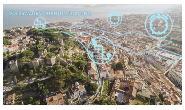 In Lisbon, Volkswagen is launching the world’s first pilot project for traffic optimization with a quantum computer.