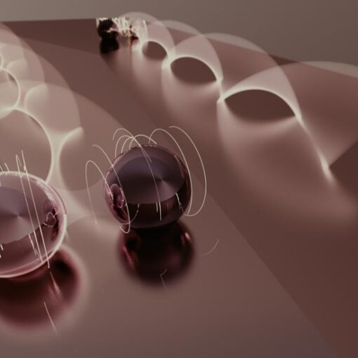 New measurements show evidence for the presence of exotic Majorana particles on the surface of an unconventional superconductor, Uranium ditelluride. Graphic provided by Dr. E. Edwards, Managing Director of Illinois Quantum Information Science and Technology Center (IQUIST). Credit: Illinois Quantum Information Science & Tech Center