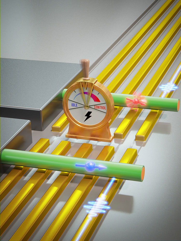 New qubit can be switched between storage and fast calculation modes