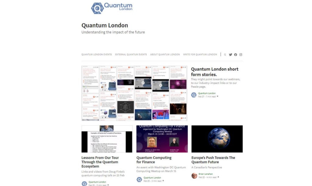 Do you want a home for your quantum computing articles?