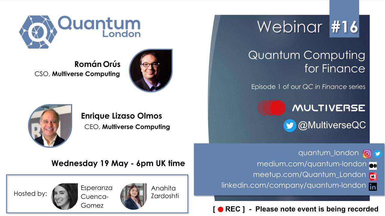 Quantum Computing for Finance