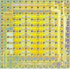 Fully integrated ‘hot qubit’ quantum processor