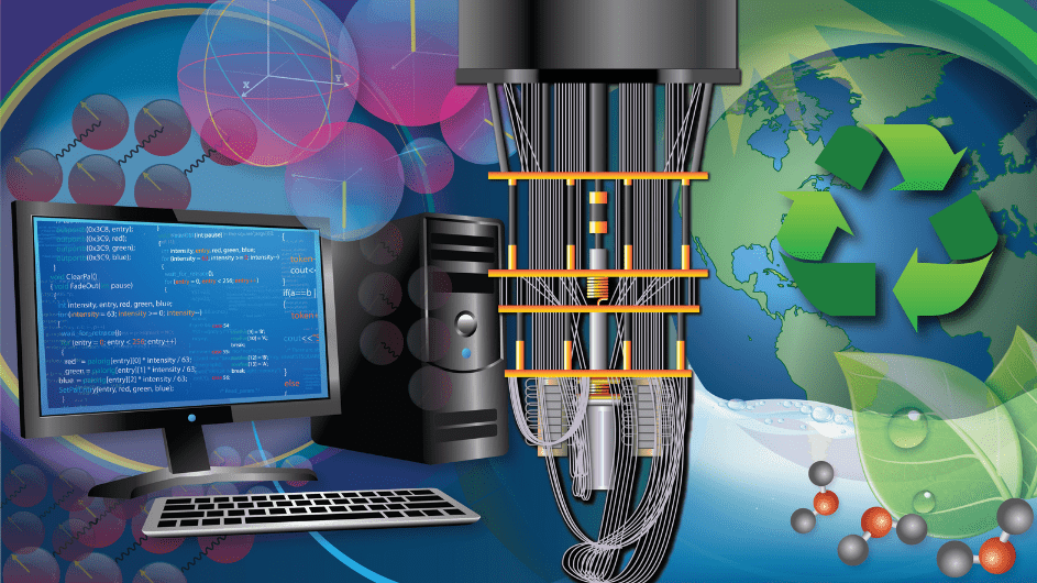 Toward a quantum computer that calculates molecular energy